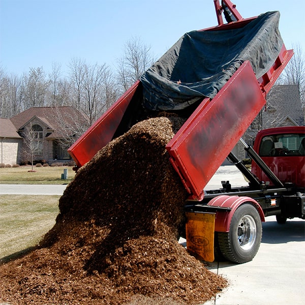 the cost for mulch delivery depends on the quantity and type of mulch you need